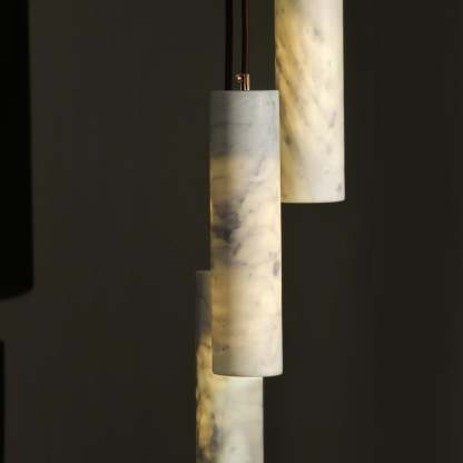 Nyxara Cluster Alabaster Pendelleuchte Treppe-Las Sola