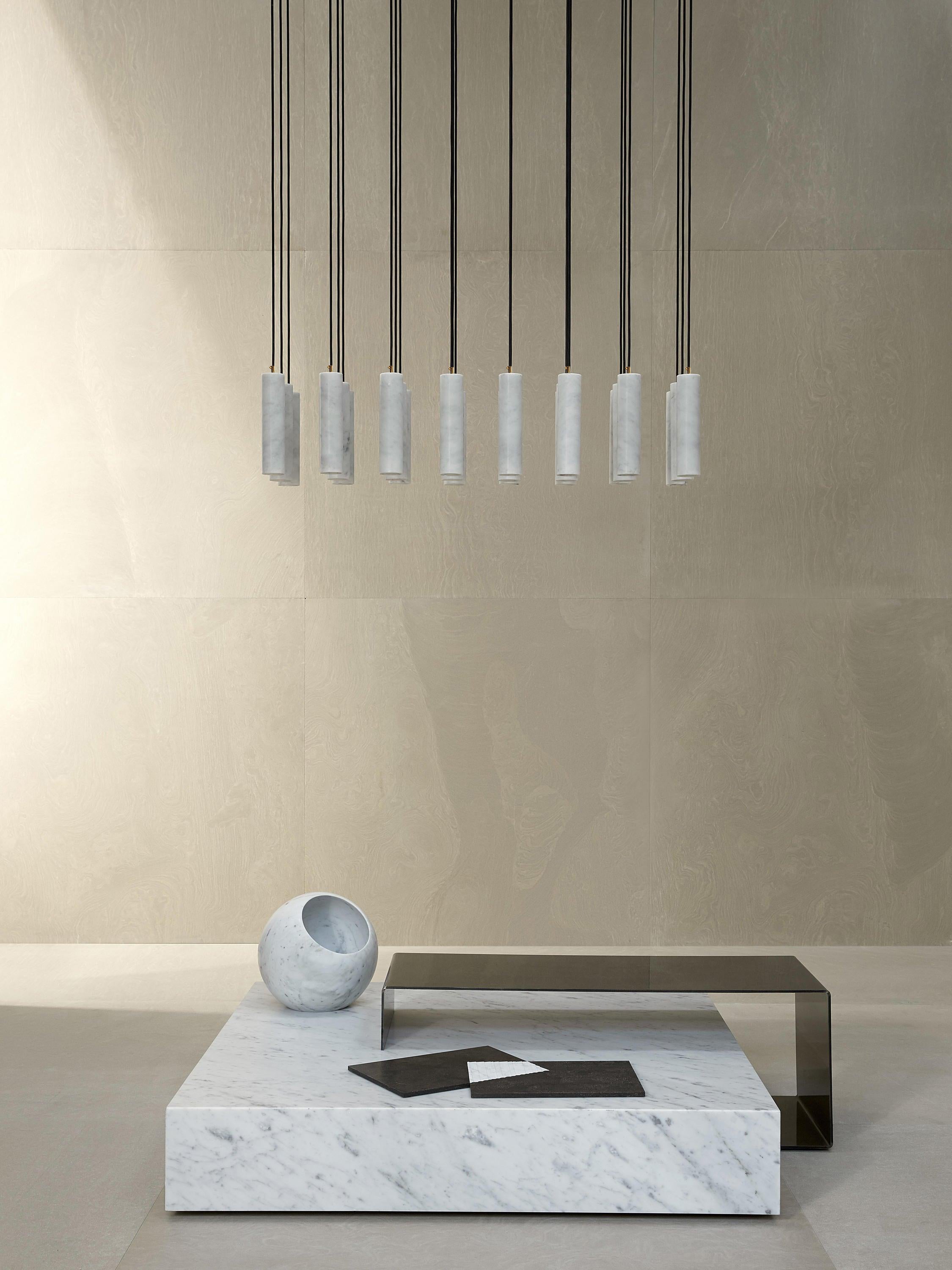 Nyxara Cluster Alabaster Pendelleuchte Treppe-Las Sola
