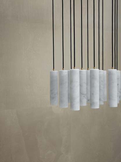 Nyxara Cluster Alabaster Pendelleuchte Treppe-Las Sola