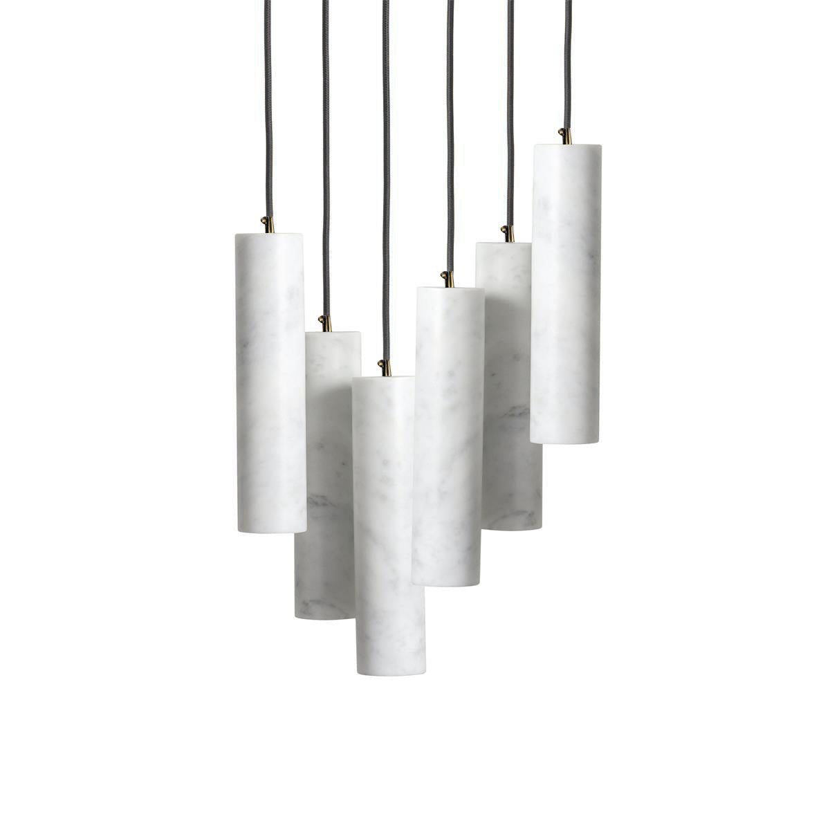 Nyxara Cluster Alabaster Pendelleuchte Treppe-Las Sola