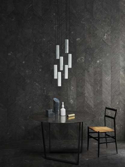 Nyxara Cluster Alabaster Pendelleuchte Treppe-Las Sola