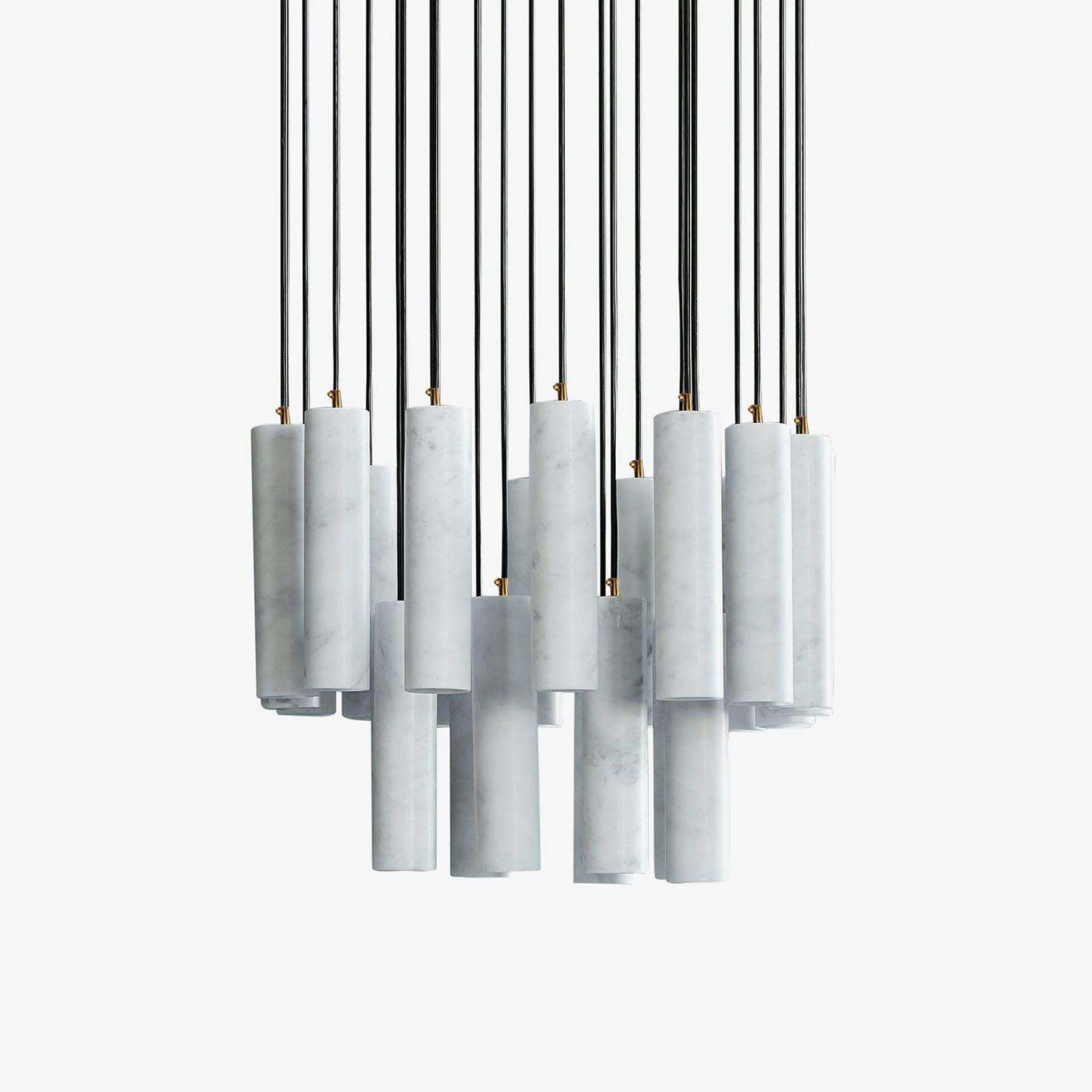 Nyxara Cluster Alabaster Pendelleuchte Treppe-Las Sola