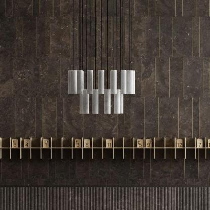 Nyxara Cluster Alabaster Pendelleuchte Treppe-Las Sola