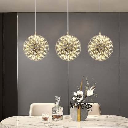 Ivthayra Postmodern Luxus Kugel Gold Pendelleuchte Leuchte-Las Sola
