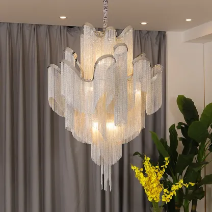 Marilyn Jahrgang Metall Gold Silber Kronleuchter Schlafzimmer Wohnzimmer
