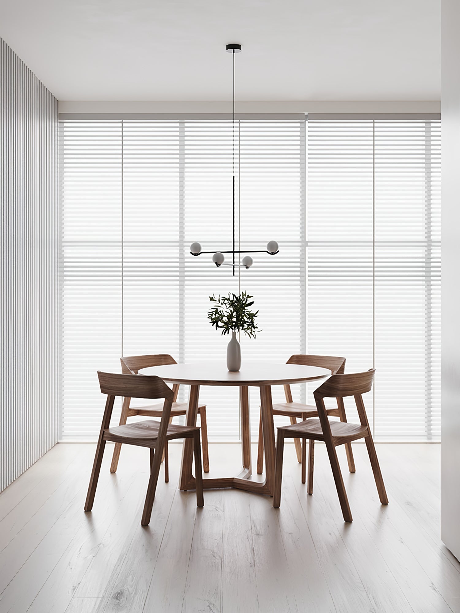 Fayno Moderner Minimalistischer Glaskronleuchter-Las Sola