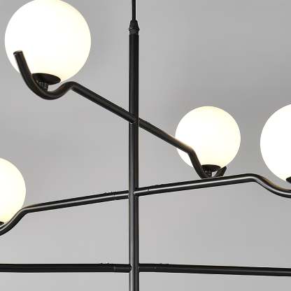 Fayno Moderner Minimalistischer Glaskronleuchter-Las Sola