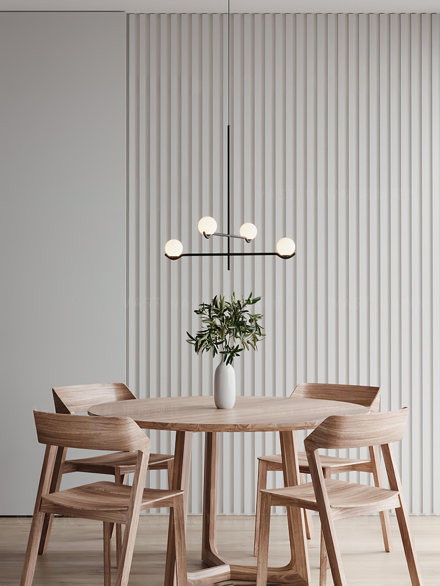 Fayno Moderner Minimalistischer Glaskronleuchter-Las Sola