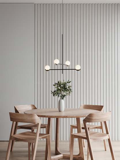 Fayno Moderner Minimalistischer Glaskronleuchter-Las Sola
