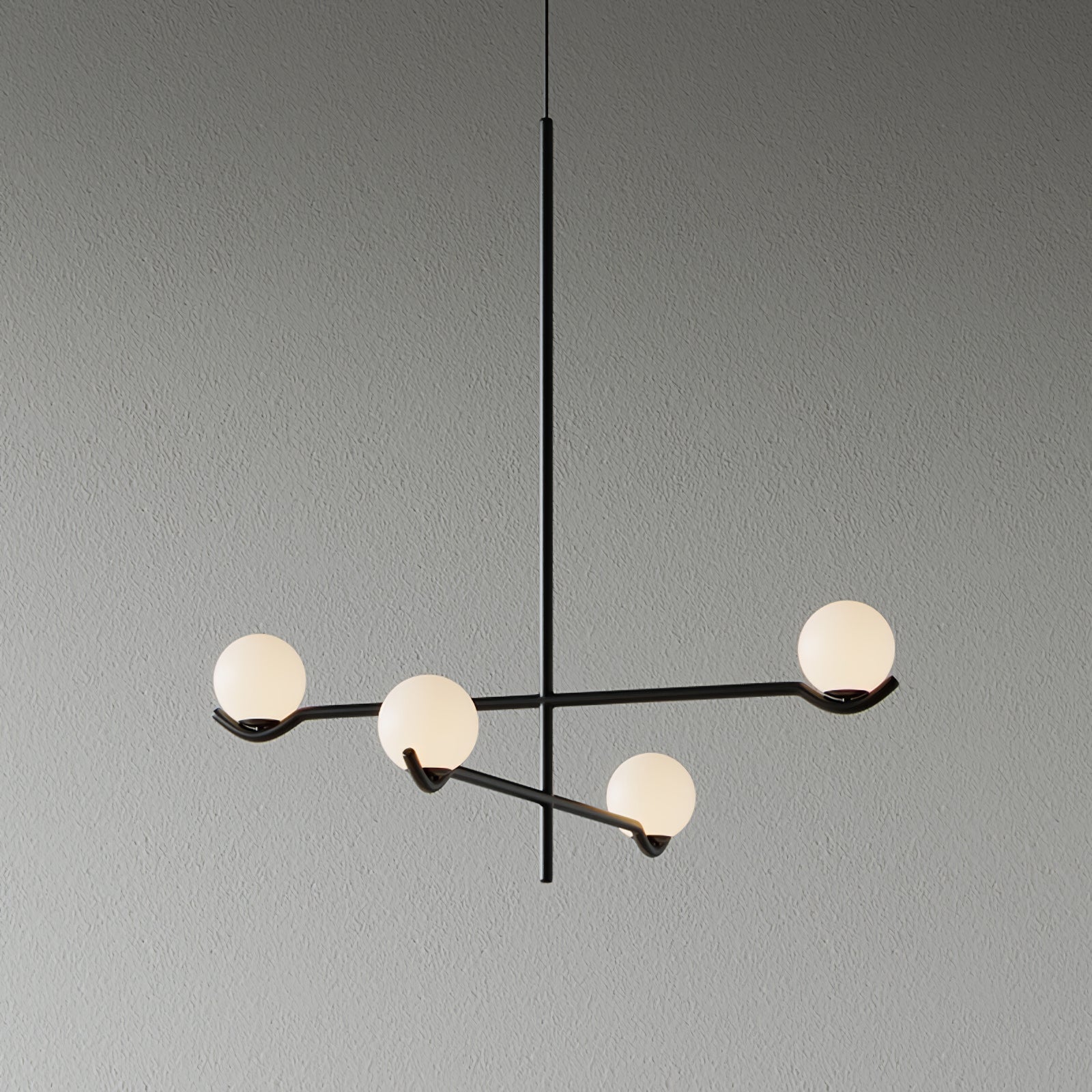Fayno Moderner Minimalistischer Glaskronleuchter-Las Sola