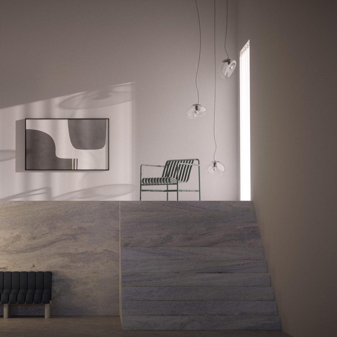 Lawson Minimalistisch Glas Pendelleuchte Leuchte-Las Sola