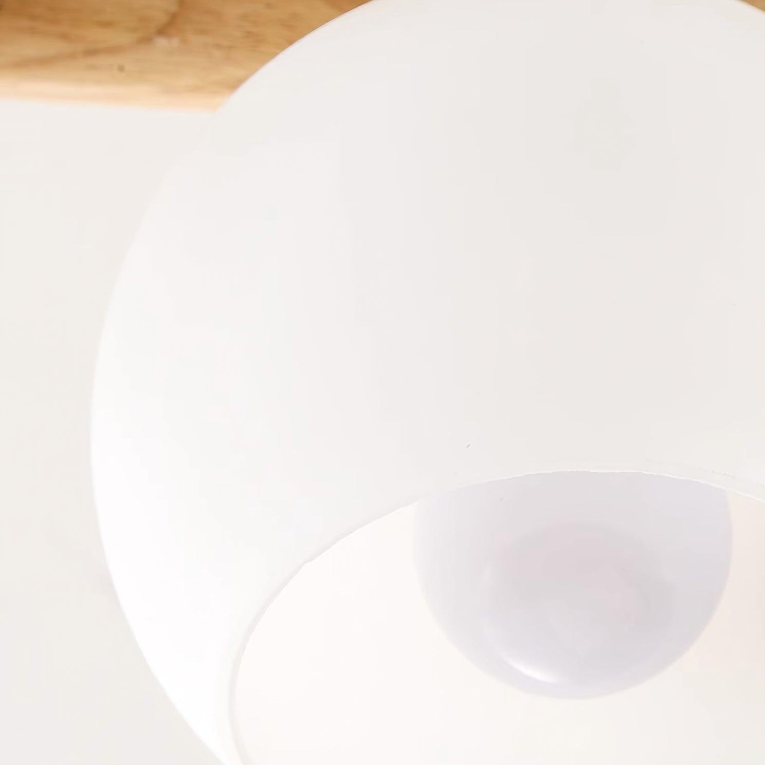Deckenleuchte Holz Körper Glas Globen Organisch Warm Minimalistisch-Las Sola