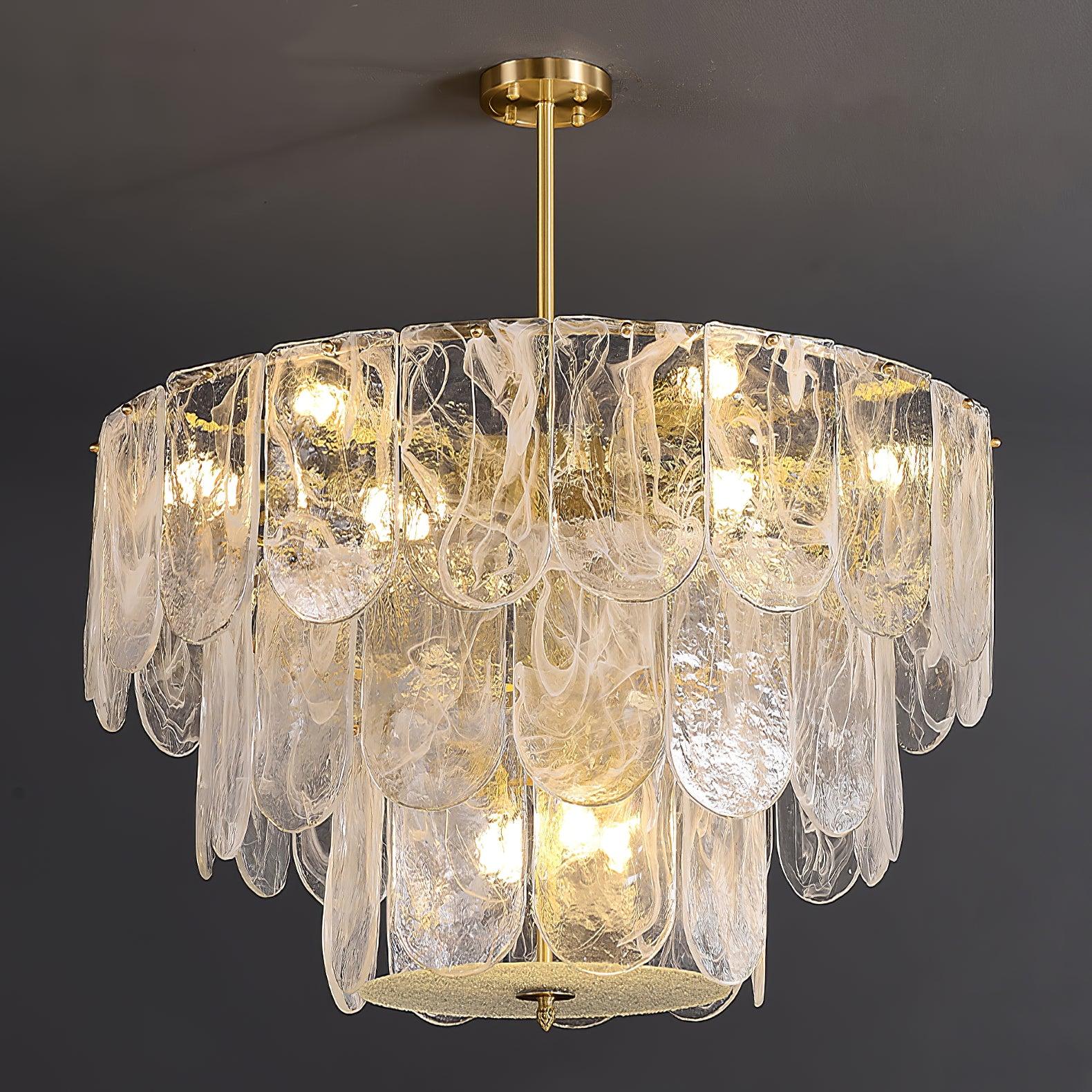 Lustra Kronleuchter Traditionell Klassisch Glas-Las Sola