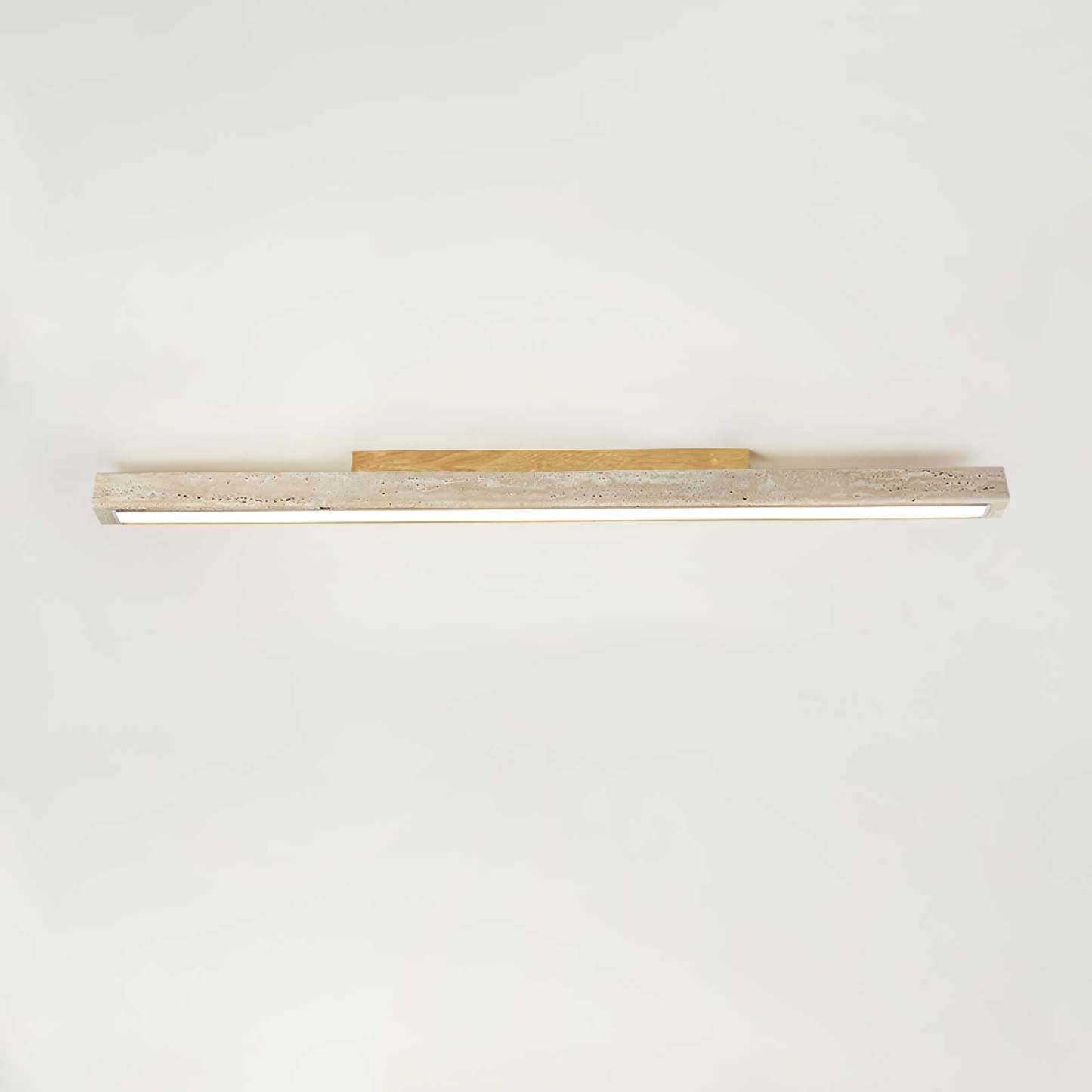 Orvenarae Minimalistische Travertin Lineare Deckenleuchte-Las Sola