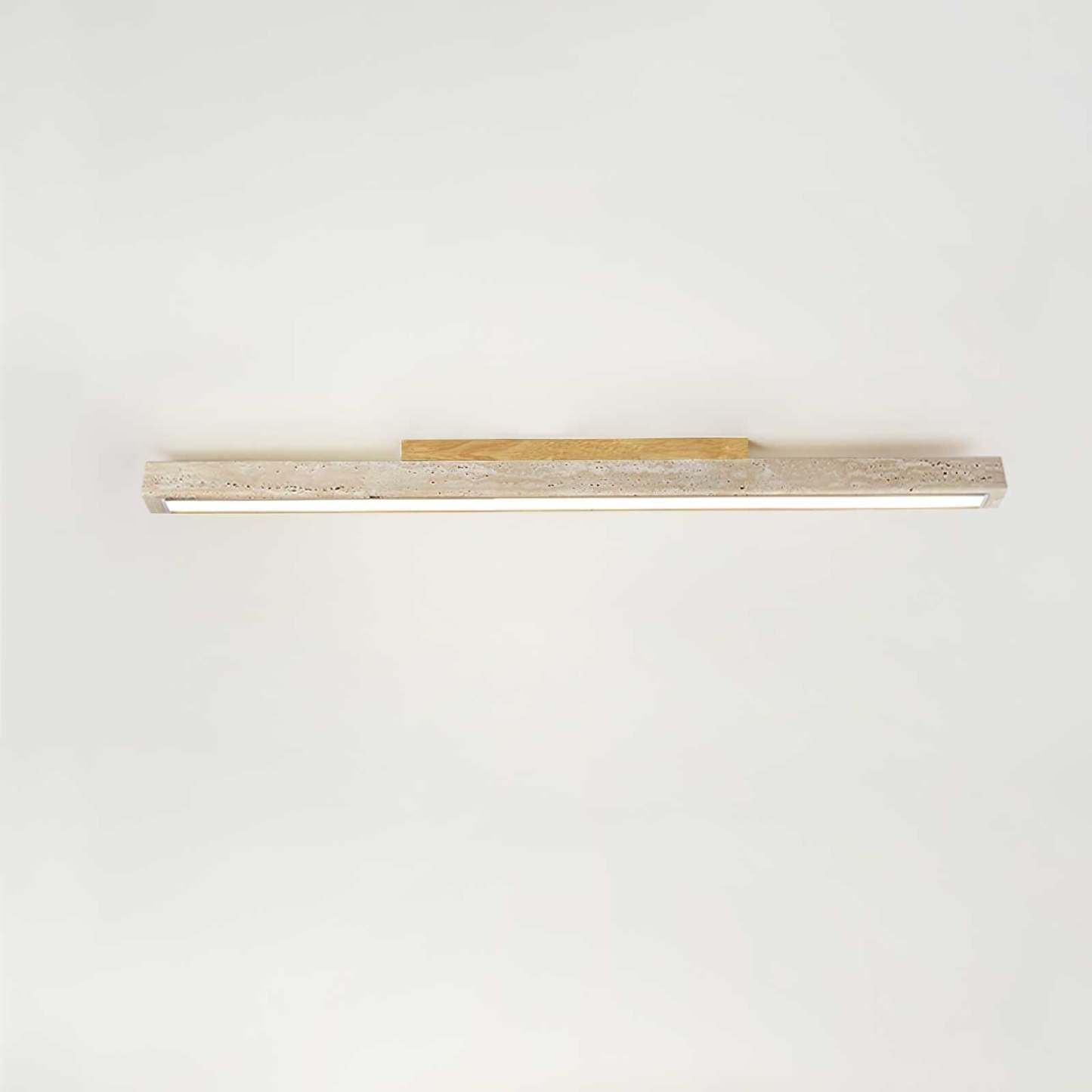 Orvenarae Minimalistische Travertin Lineare Deckenleuchte-Las Sola