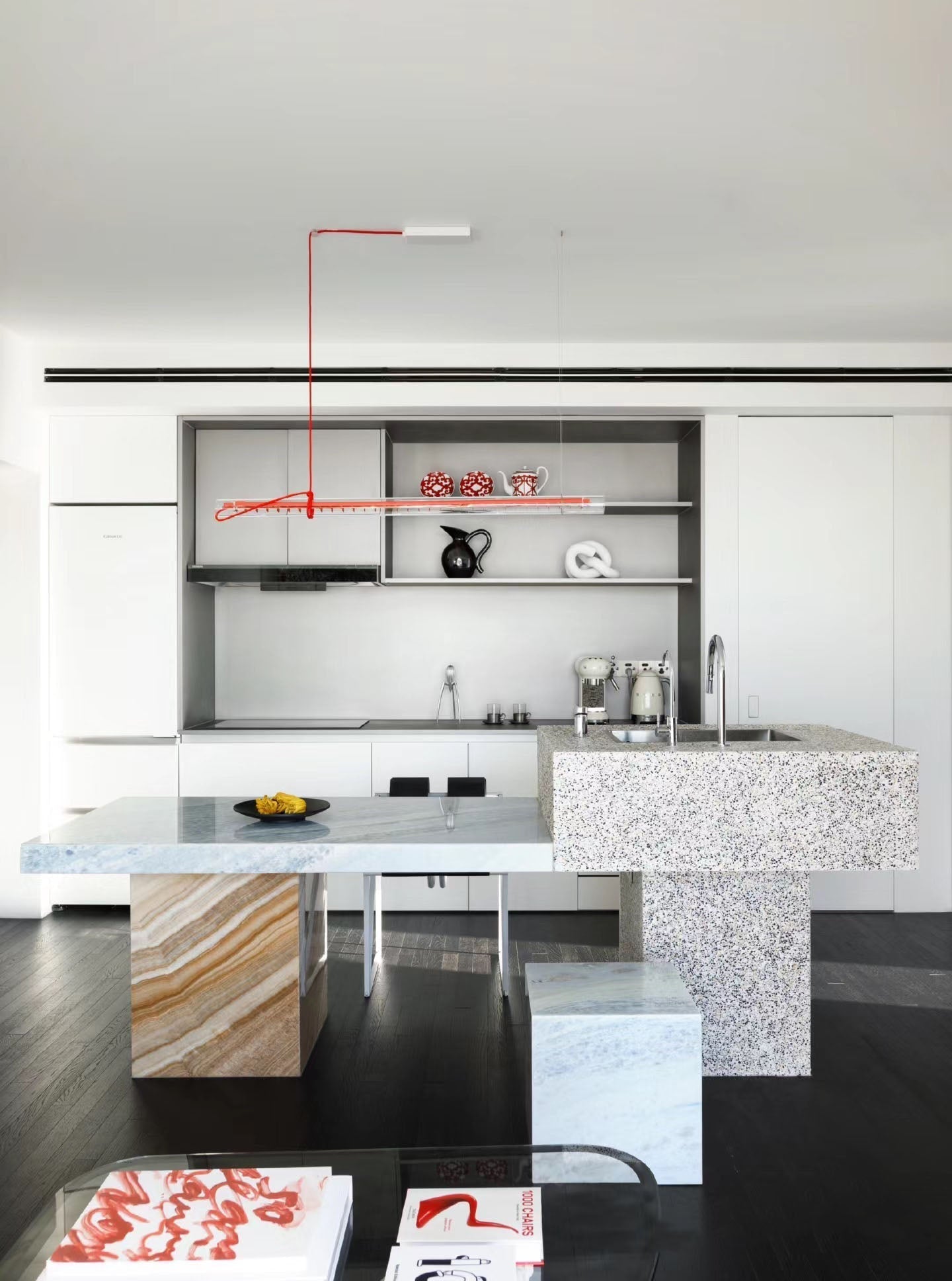 Cata Linear LED Glas Pendelleuchte-Las Sola