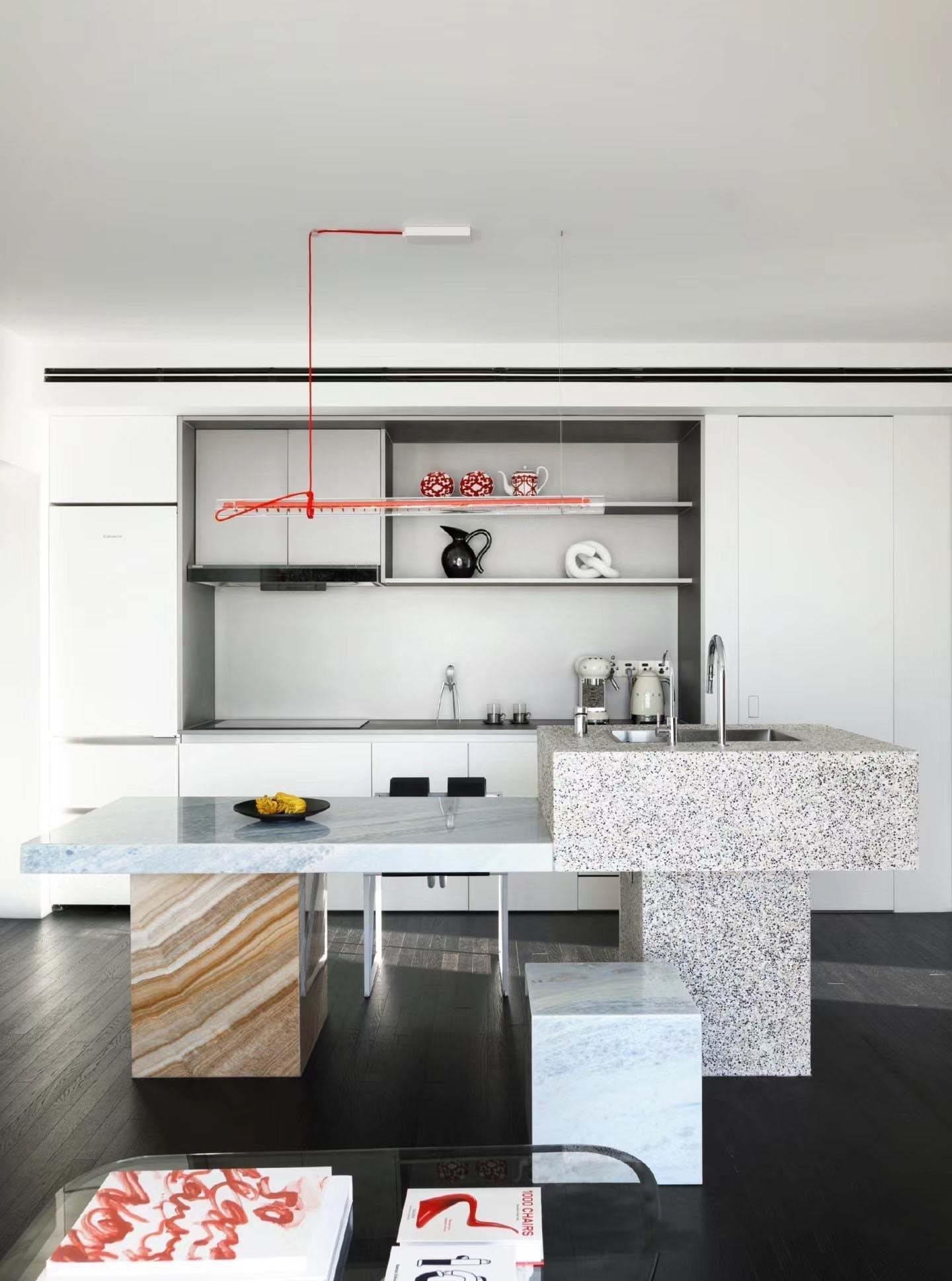 Cata Linear LED Glas Pendelleuchte-Las Sola