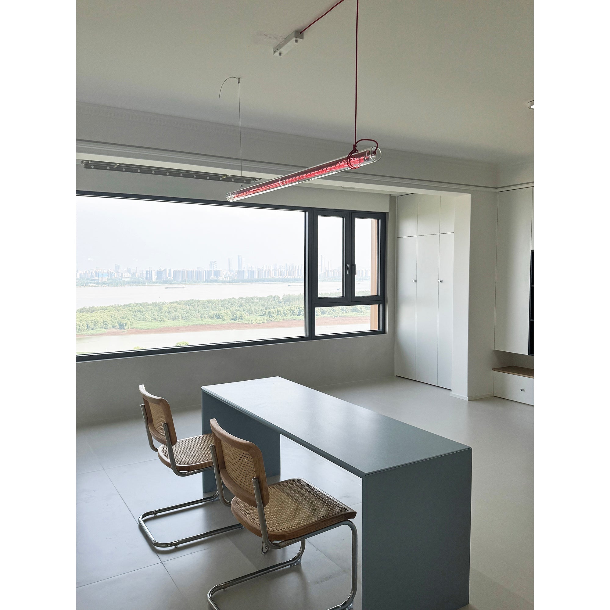 Cata Linear LED Glas Pendelleuchte-Las Sola