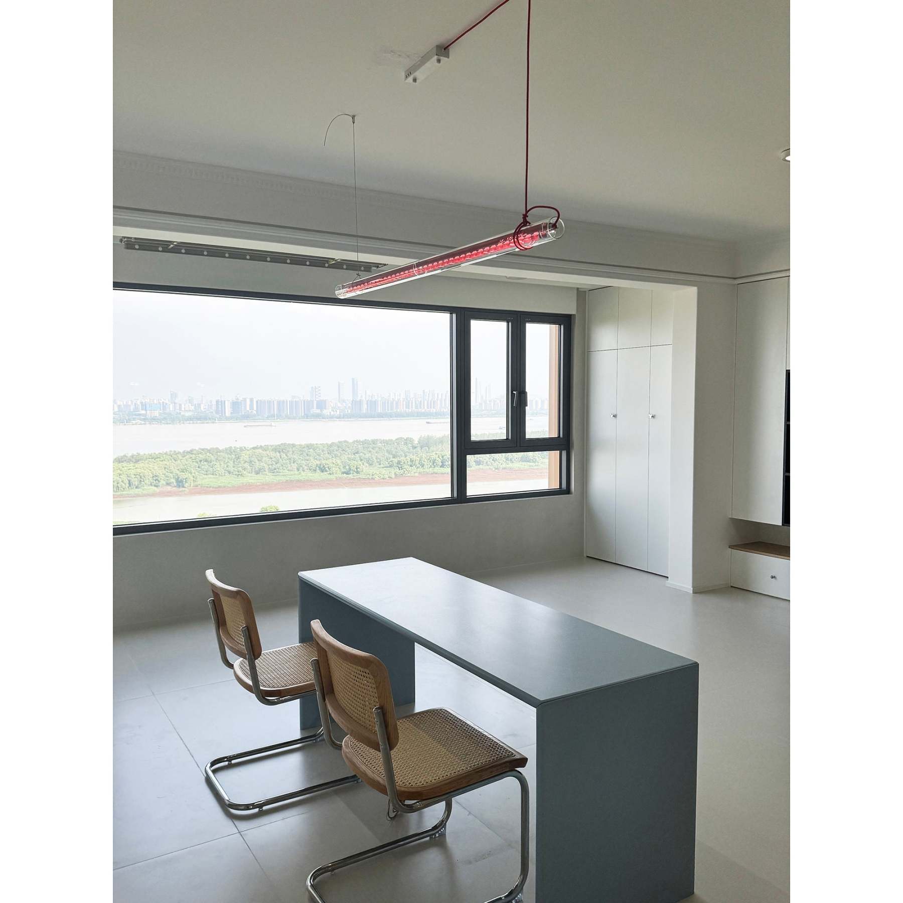 Cata Linear LED Glas Pendelleuchte-Las Sola