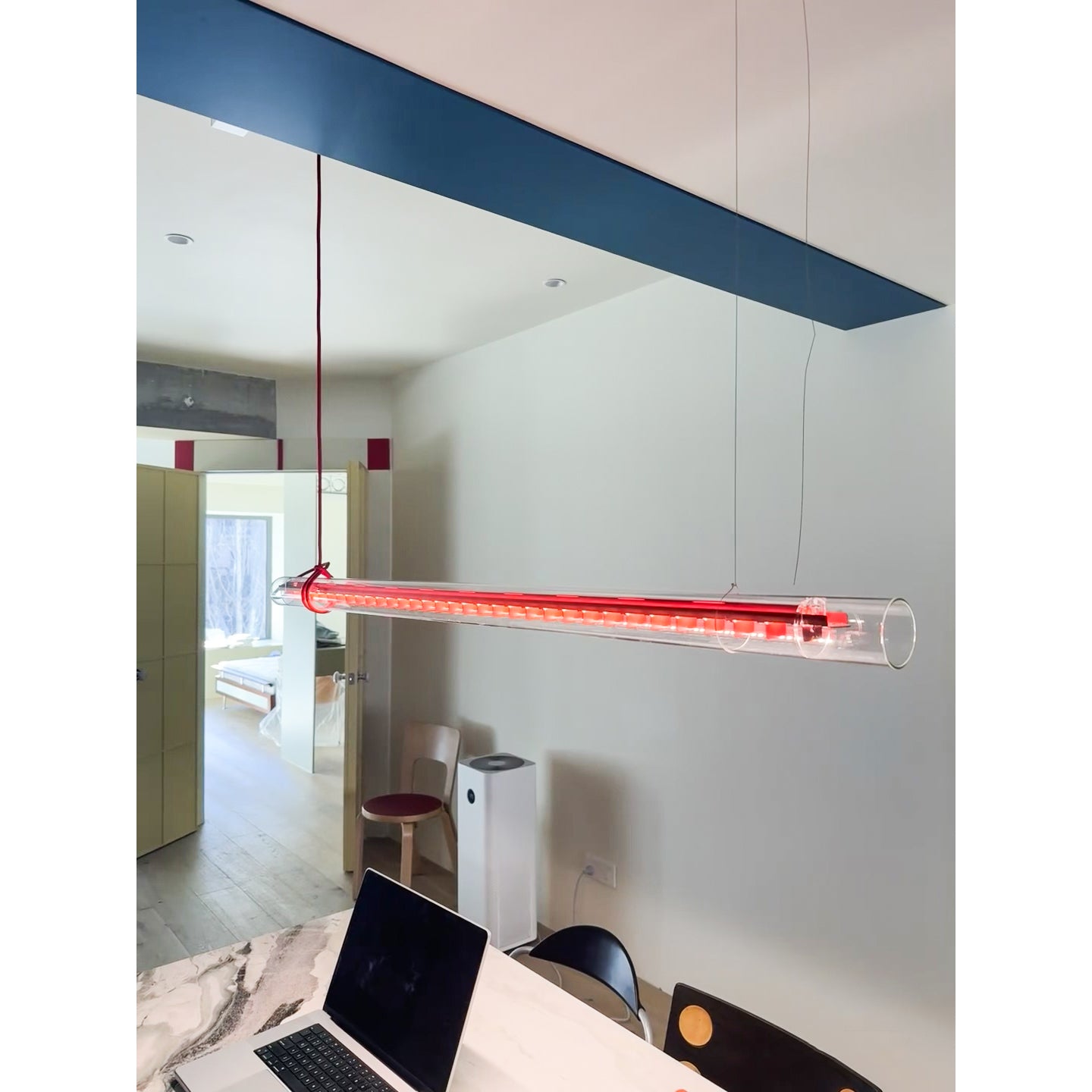 Cata Linear LED Glas Pendelleuchte-Las Sola