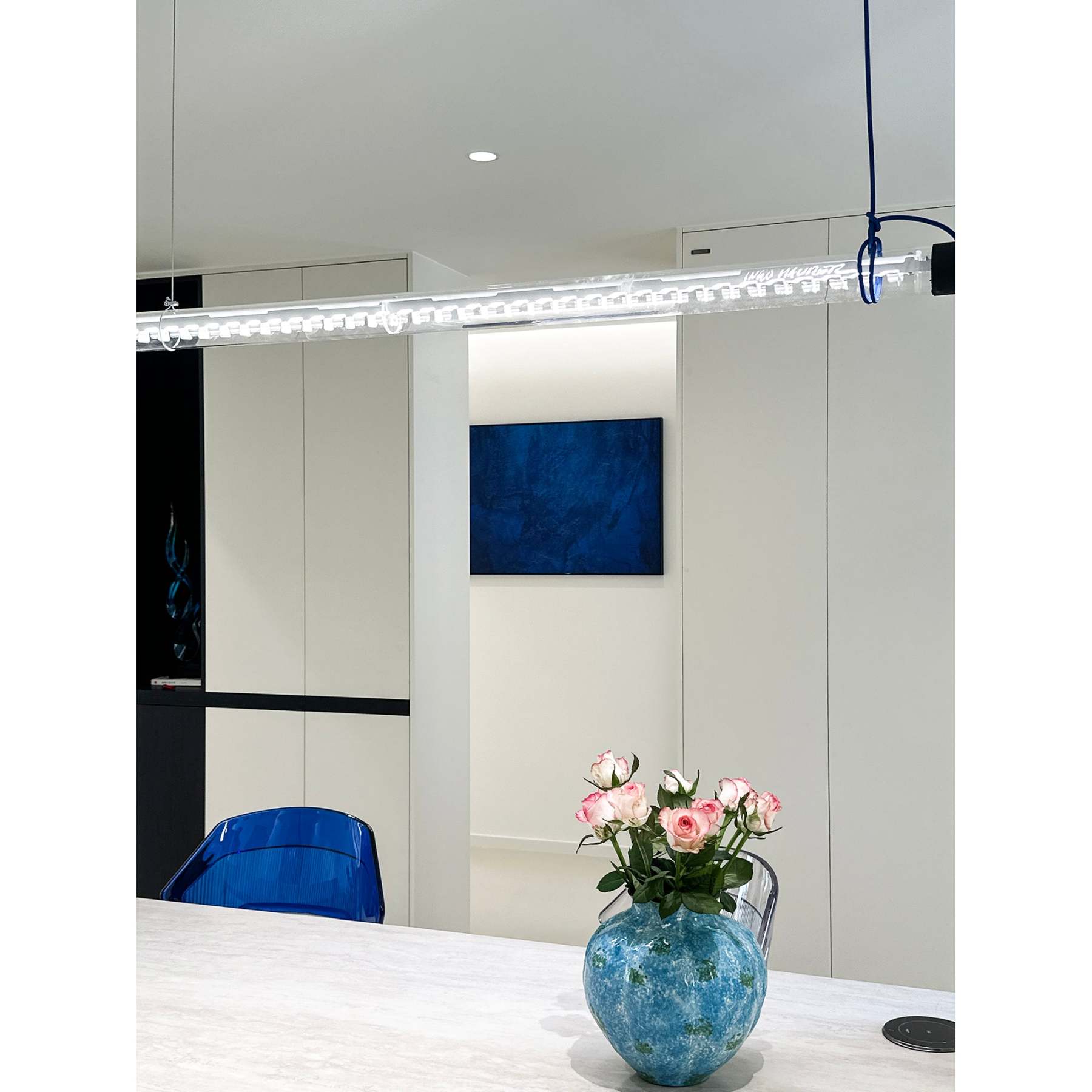 Cata Linear LED Glas Pendelleuchte-Las Sola