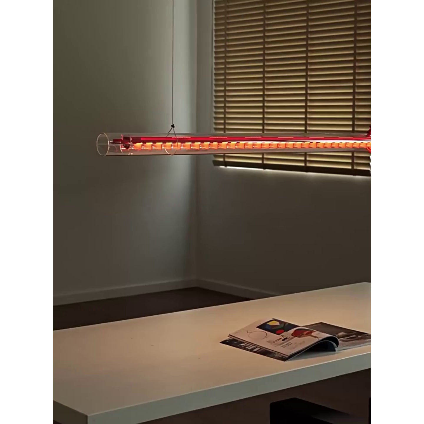 Cata Linear LED Glas Pendelleuchte-Las Sola