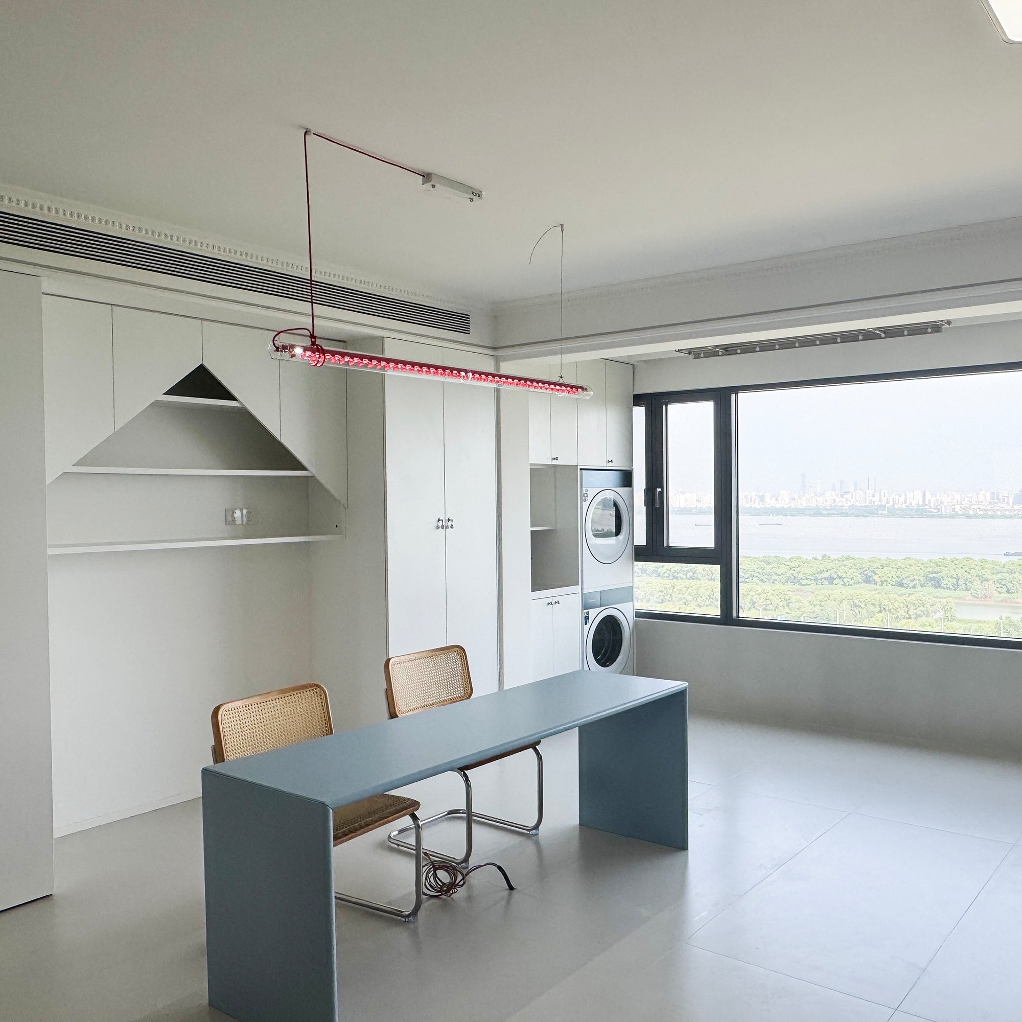 Cata Linear LED Glas Pendelleuchte-Las Sola