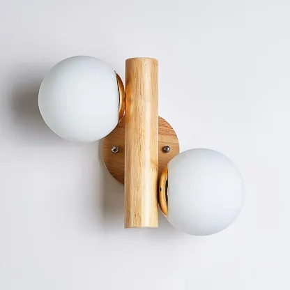 Ozawa Antique Cottage Wood Wall Light Bedroom Living Room Hallway