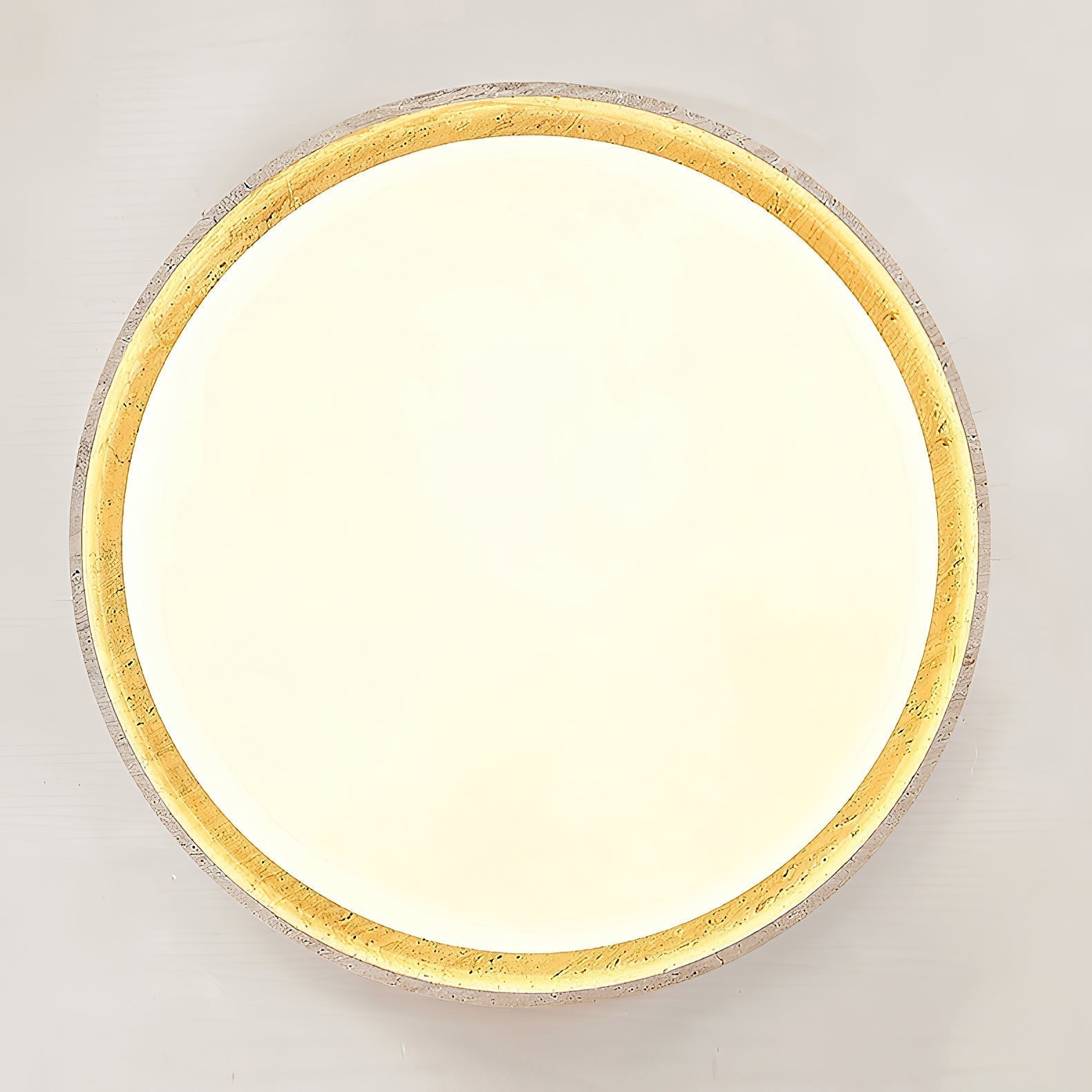 Symiror Runde Travertin Deckenleuchte-Las Sola