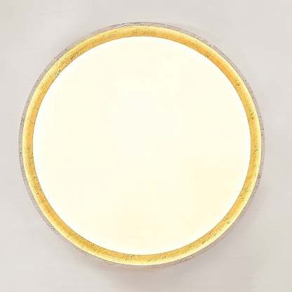 Symiror Runde Travertin Deckenleuchte-Las Sola
