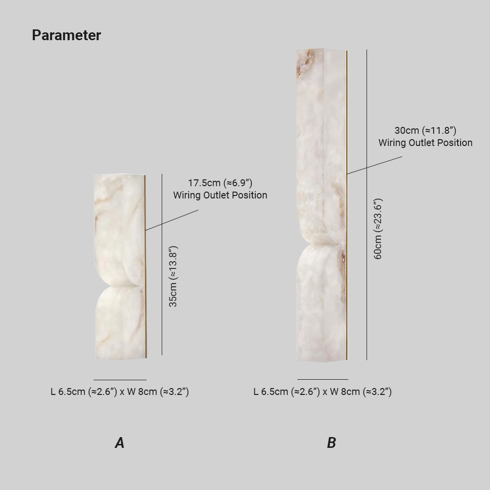 Jade Alabaster Rechteckig Modern Wandleuchte Schirme Flur Schlafzimmer