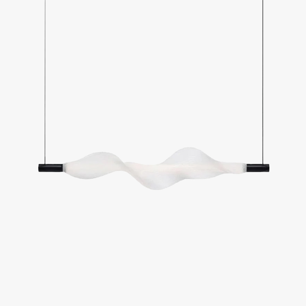 Edge Modern Unusual Fiber Pendant Light Shades Living Dining Room