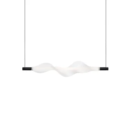 Edge Modern Unusual Fiber Pendant Light Shades Living Dining Room