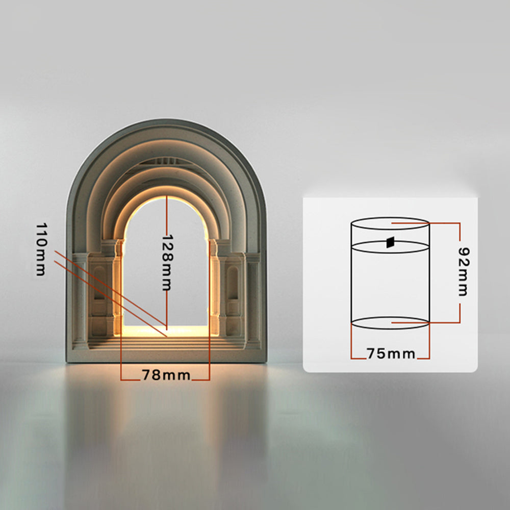 Félicie Aroma-Kerze Schmelzen Tischlampe, 2 Stile