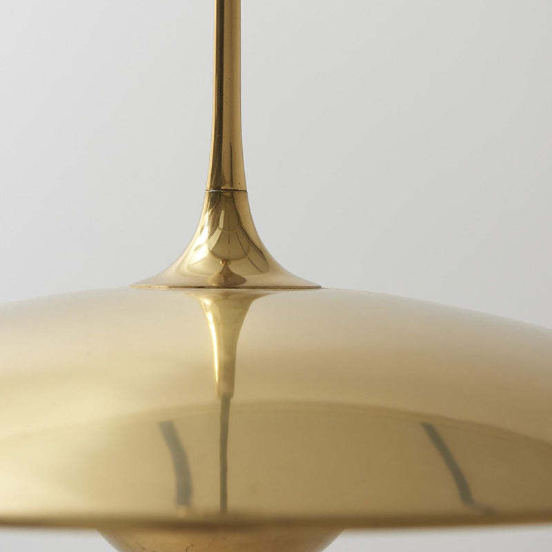 Cairns Modern LED Pendelleuchte Linear Schale Esstisch Gold Metall