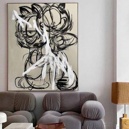 Abstrakte Graffiti-Kunst #MS126