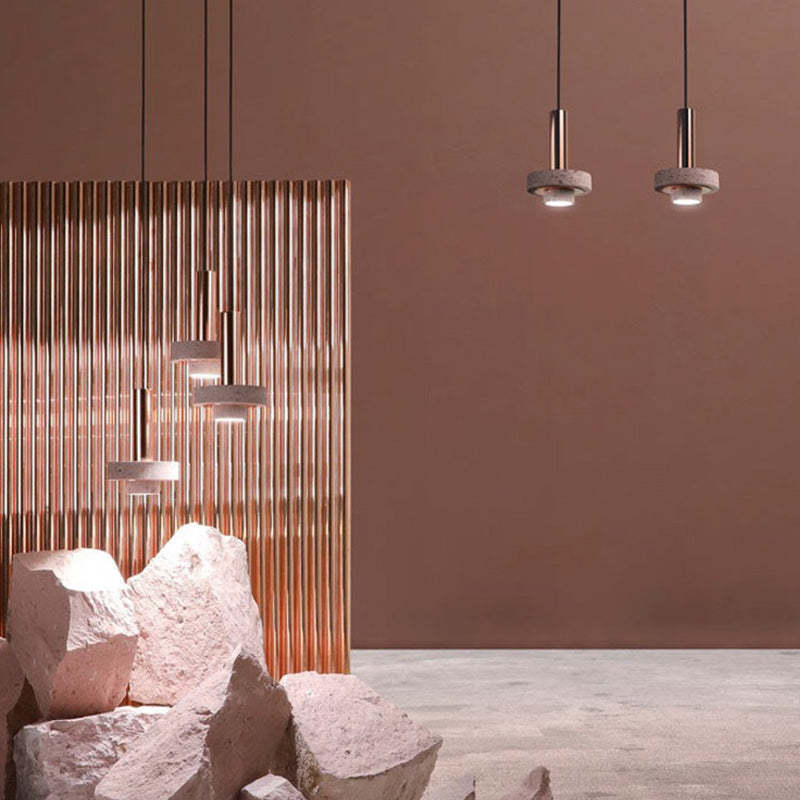 Zaid Modern LED Pendelleuchte Zylinder Wohn/Schlafzimmer Metall