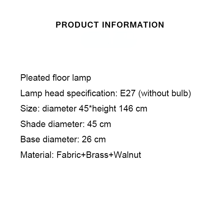 Ozawa Modern LED Stehlampe Weiß Ess/Wohnzimmer Stoff&Metal