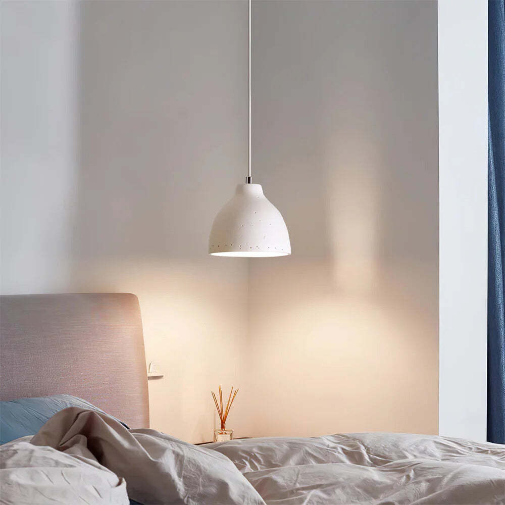 Industriell LED Pendelleuchte Harz Schale Schlaf/Esszimmer | Las Sola