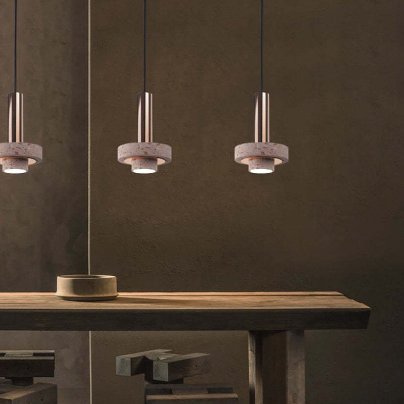 Zaid Modern LED Pendelleuchte Zylinder Wohn/Schlafzimmer Metall