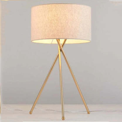 Alessio Minimalistische LED Steh/Tischlampe Weiß Schlafzimmer/Büros