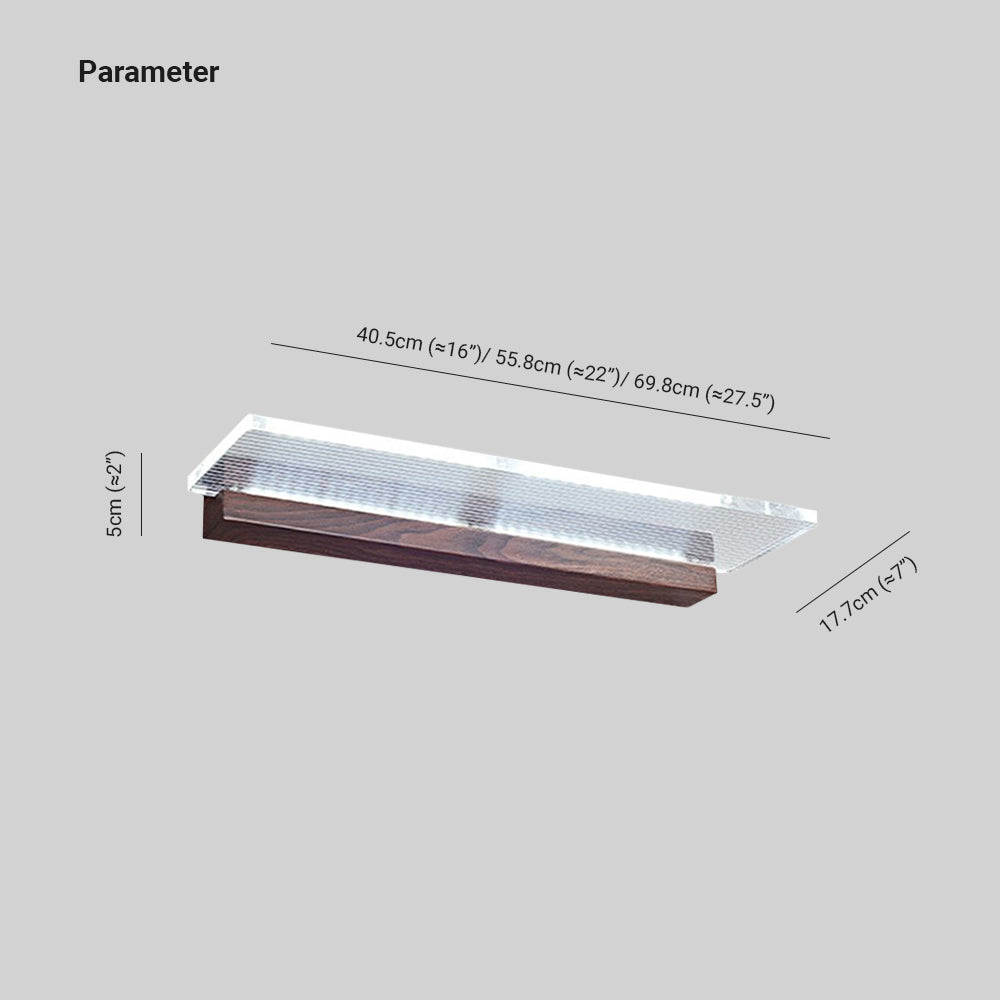 Muto Modern Metal/Acrylic Modern Wall Lamp