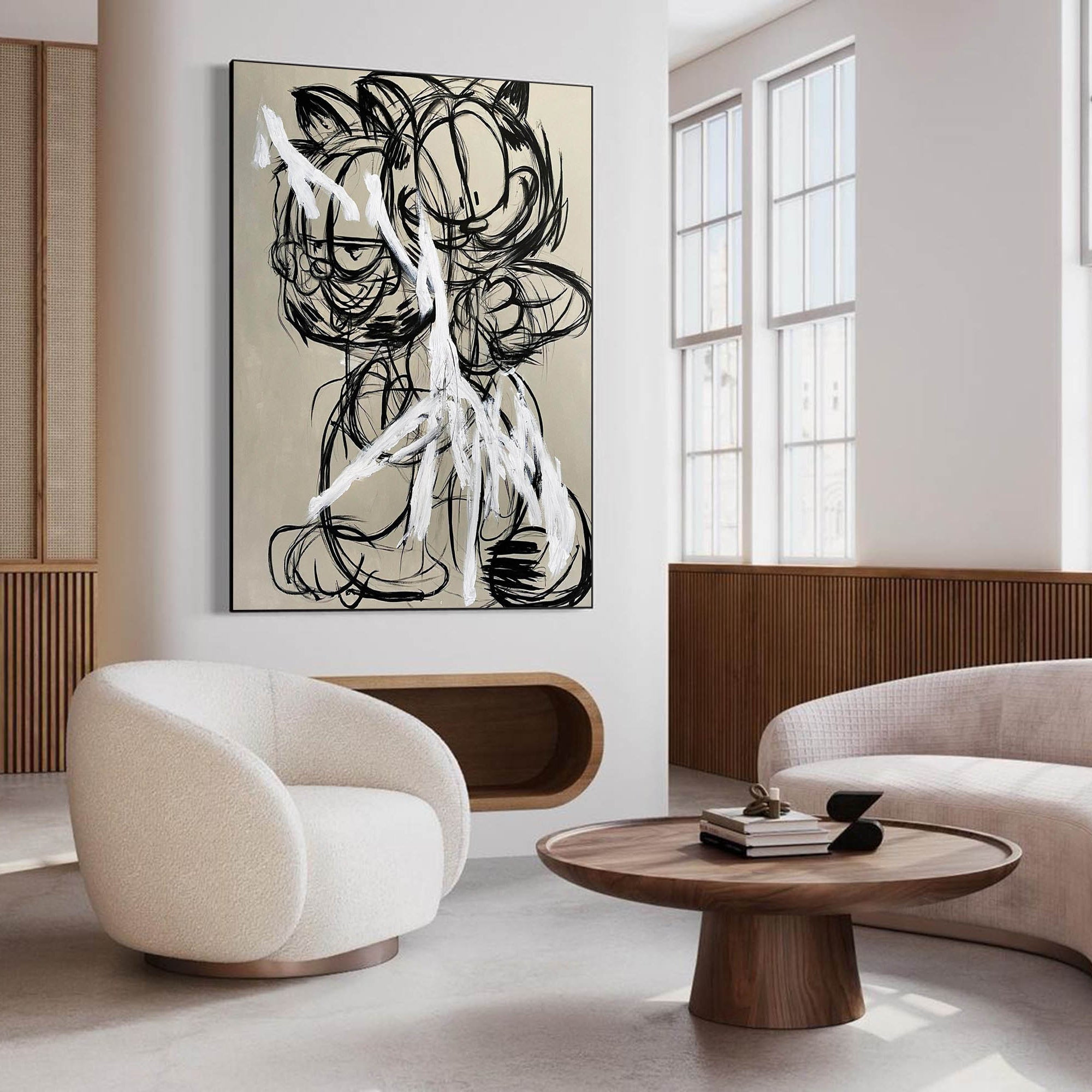 Abstrakte Graffiti-Kunst #MS126