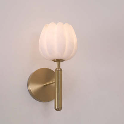 Jade Hütte Blume Alabaster Wandleuchte Farbtöne Schlafzimmer Flur