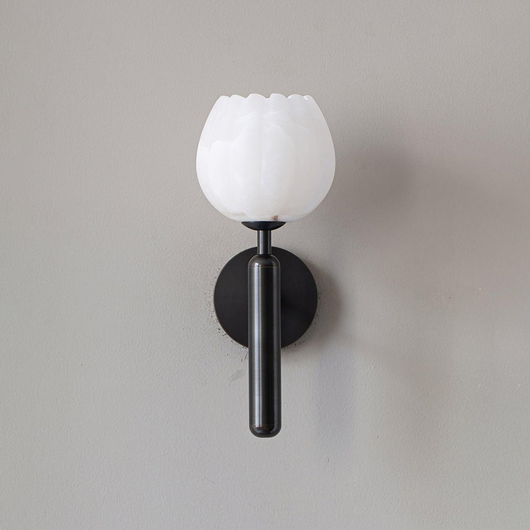 Jade Hütte Blume Alabaster Wandleuchte Farbtöne Schlafzimmer Flur