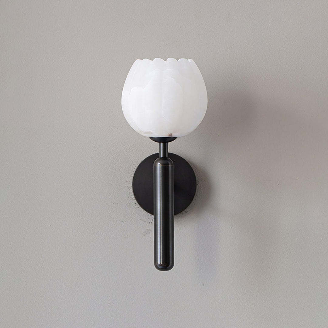 Jade Hütte Blume Alabaster Wandleuchte Farbtöne Schlafzimmer Flur