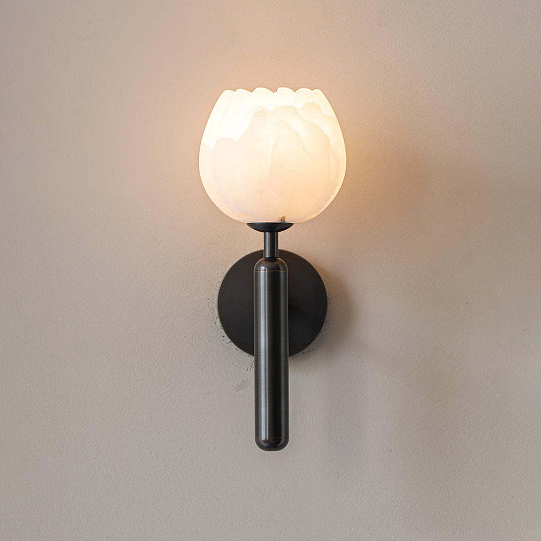 Jade Hütte Blume Alabaster Wandleuchte Farbtöne Schlafzimmer Flur