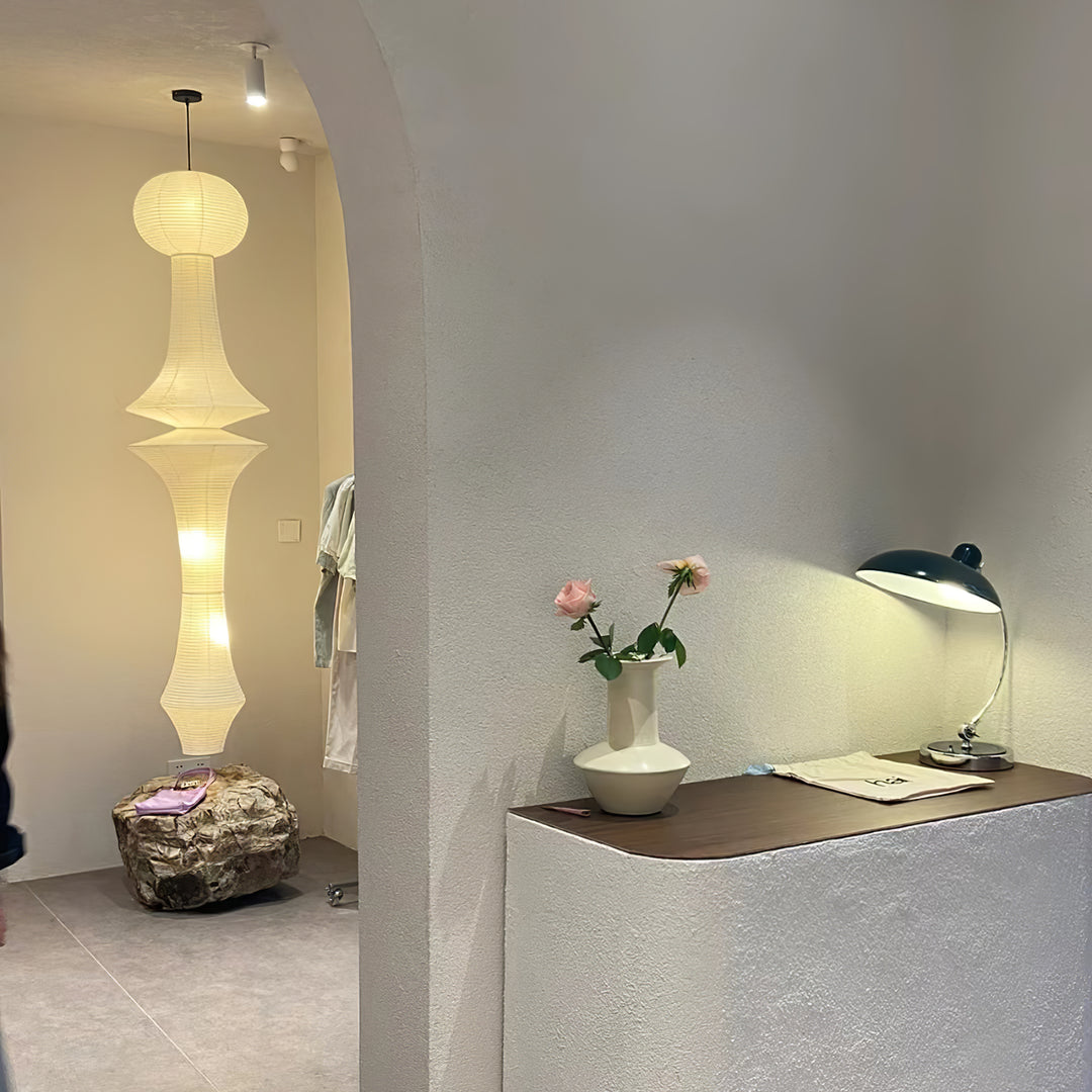 Renée Geometrisch Stil Metall Papier Pendelleuchte Schlafzimmer Wohnzimmer