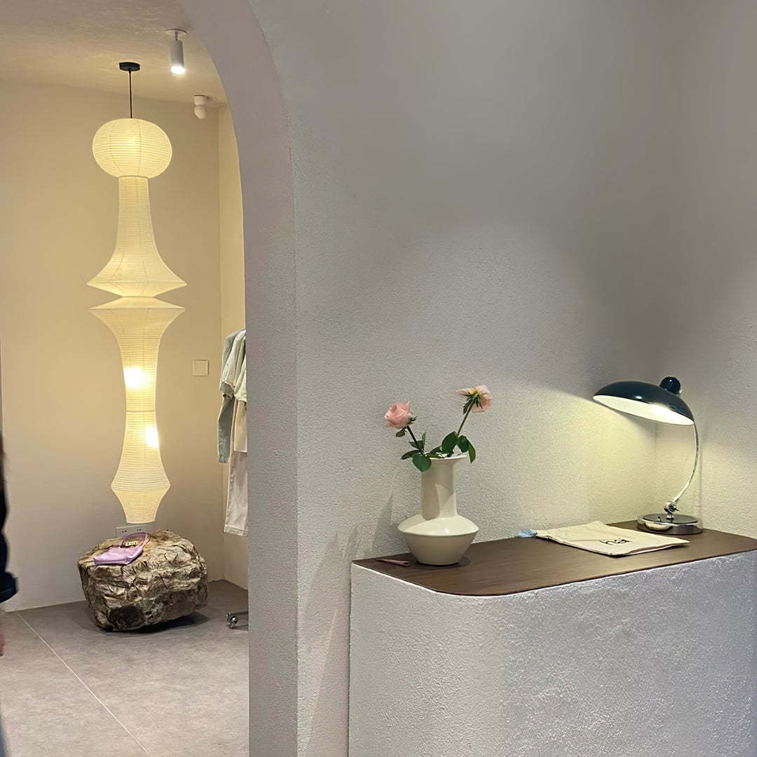 Renée Geometrisch Stil Metall Papier Pendelleuchte Schlafzimmer Wohnzimmer