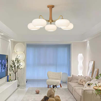 Valentina Jahrgang Metall Holz Kronleuchter Schlafzimmer Wohnzimmer